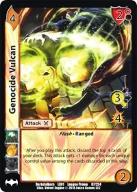 Genocide Vulcan (Capcom Casual League Kit)