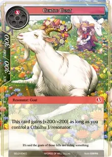Gentle Goat (L1 Starter Deck - Rage of R'lyeh)