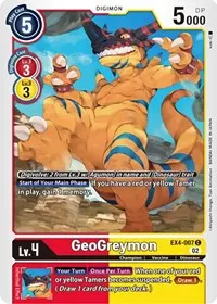 GeoGreymon (Alternative Being Booster)
