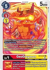 Geogreymon (Versus Royal Knights)