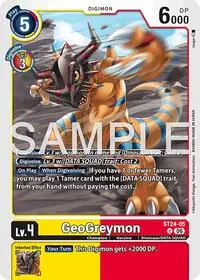 GeoGreymon (Starter Deck 24: Data Squad)