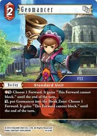 Geomancer (Opus XIV: Crystal Abyss) — Final Fantasy TCG Card Value