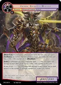 Gevrn Reckless Duelist (Descent into the Raven's Catacombs)