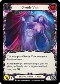 Ghostly Visit Red (Blitz Deck: Monarch - Chane)