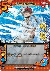 Giant Ice Wall (UniVersus: My Hero Academia)