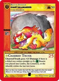 Giant Salamander (Cryptid Nation: First Edition Tribal Theme Decks)