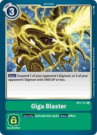 Giga Blaster (Release Special Booster 1.0)