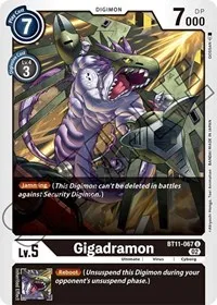 Gigadramon (Dimensional Phase) — Digimon Card Game Card Value