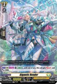 Gigantic Render (DZ-BT06: Generation Dragenesis) — Cardfight Vanguard Card Value