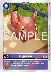Gigimon Event Pack 8 (Digimon Promotion Cards)
