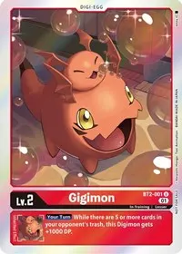 Gigimon ST 11 Special Entry Pack (Release Special Booster 1.0)