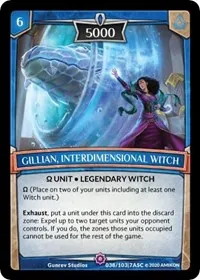 Gillian Interdimensional Witch (Ascension) — Argent Saga TCG Card Value