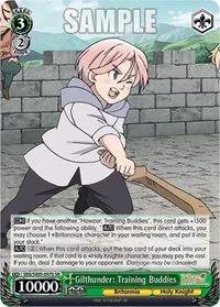 Gilthunder Training Buddies SR (The Seven Deadly Sins: Revival of The Commandments)