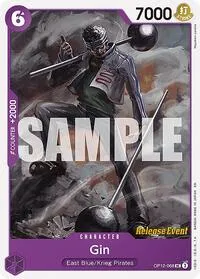 Gin (Legacy of the Master Release Event Cards) — One Piece Card Game Card Value