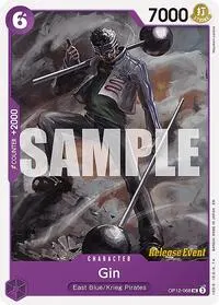 Gin (Legacy of the Master Release Event Cards)