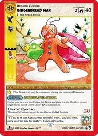 Gingerbread Man First Edition (Holiday Promos)