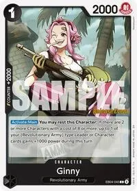 Ginny (Adventure on Kami's Island Release Event Cards) — One Piece Card Game Card Value