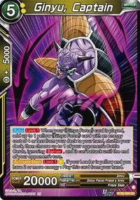 Ginyu Captain (Fearsome Rivals) — Dragon Ball Super CCG Card Value