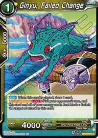 Ginyu Failed Change (Fearsome Rivals)