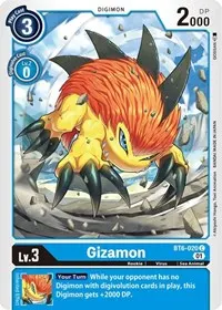 Gizamon (Double Diamond)