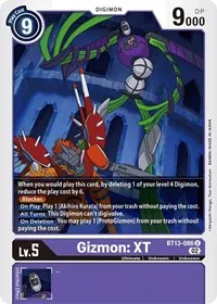 Gizmon XT (Versus Royal Knights)
