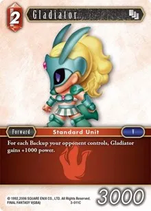 Gladiator (Opus III) — Final Fantasy TCG Card Value