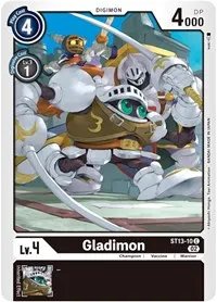 Gladimon (Starter Deck 13: Ragnaloardmon)