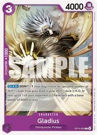 Gladius (The Azure Sea's Seven Release Event Cards)