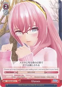 Glasses (Hatsune Miku -Project DIVA- f) — Weiss Schwarz Card Value