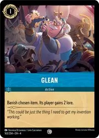 Glean (Ursula's Return) — Lorcana TCG Card Value
