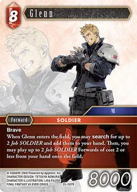 Glenn (Tears of the Planet) — Final Fantasy TCG Card Value