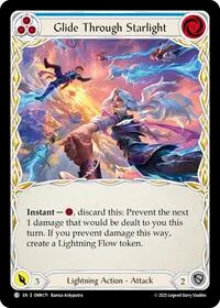 Glide Through Starlight Blue (Omens of the Third Age) — Flesh & Blood TCG Card Value