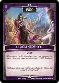 Gloom Neophyte (Ascension)