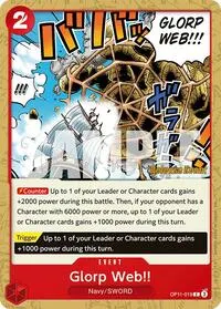Glorp Web (A Fist of Divine Speed Release Event Cards)