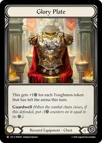 Glory Plate (Compendium of Rathe) — Flesh & Blood TCG Card Value