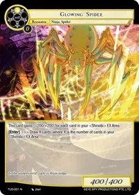 Glowing Spider (The Underworld of Secrets)