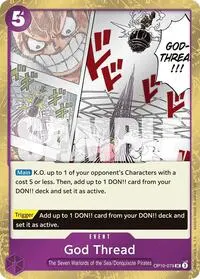 God Thread Pirate Foil (Premium Booster -The Best- Vol. 2)