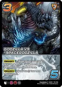 Godzilla vs SpaceGodzilla (Godzilla: Reign of Kaiju) — UniVersus Card Value