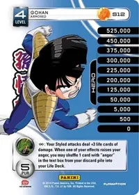 Gohan Armored Rainbow Parallel Foil (Panini: Set 1)