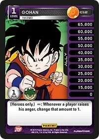 Gohan Trained (Panini: Heroes & Villains) — Dragon Ball Z TCG Card Value