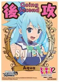 Going Second Aqua (KONOSUBA -God’s blessing on this wonderful world! Re:Edit) — Weiss Schwarz Card Value