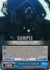 Golem Keter Malkuth (Fate/Apocrypha)