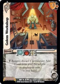 Golem Workshop (World of Indines) — UniVersus Card Value
