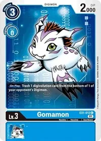 Gomamon (Classic Collection) — Digimon Card Game Card Value