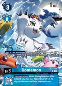Gomamon Alternate Art (Blast Ace)