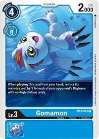 Gomamon BT2 023 (Release Special Booster 1.5)