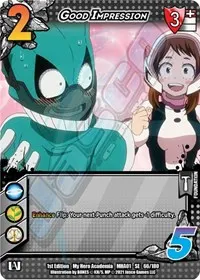 Good Impression (UniVersus: My Hero Academia)