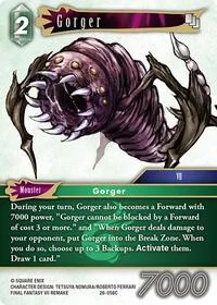 Gorger (Gunslinger in the Abyss) — Final Fantasy TCG Card Value