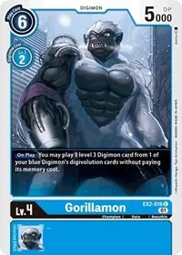 Gorillamon (Digital Hazard) — Digimon Card Game Card Value