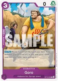 Goro (Adventure on Kami's Island Release Event Cards)